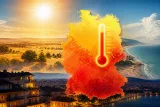 Hochdruck bringt Sonne und lokale Hitze: Bis zu 36 Grad, im Südwesten teils tropische Nächte