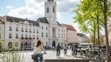 Wiener Neustadt mit vier von fünf Sternen als Radstadt ausgezeichnet