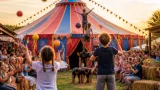 Zirkuswoche in Pabneukirchen: Kinder präsentierten bunte Abschluss-Show am Biohof