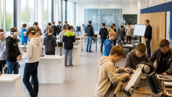 31 Jugendliche aus Perg nutzten WKO-Talent Space für Berufsorientierung in Linz