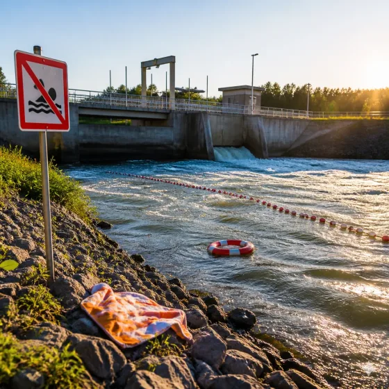 Vermisster Schwimmer im Völkermarkter Stausee rückt Gefahren an Stauseen in den Fokus