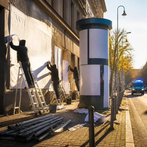 Vorzittern in Berlin: Parteien starten Plakatkampagne vor offizieller Freigabe