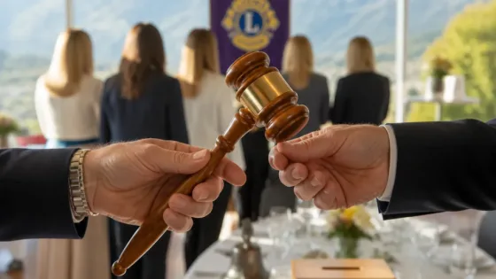 Lions Club Wörgl startet neues Clubjahr mit erster Frauenaufnahme und neuer Führung