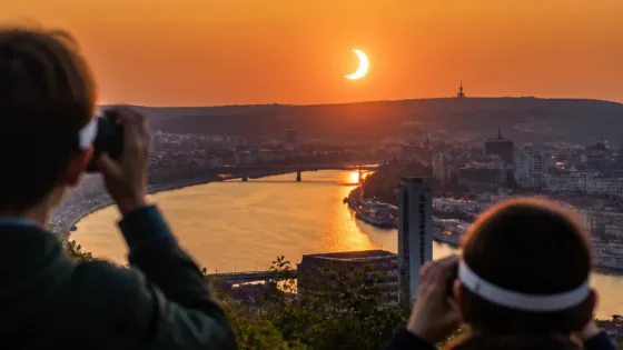 Partielle Sonnenfinsternis über Linz: Wann, wie stark und wo man am besten zusieht