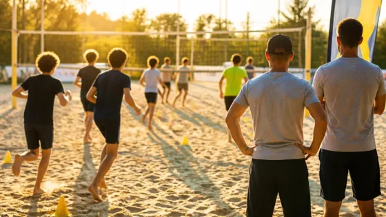 Rekordbeteiligung beim Beachvolleyball-Camp in Jennersdorf stärkt Nachwuchs