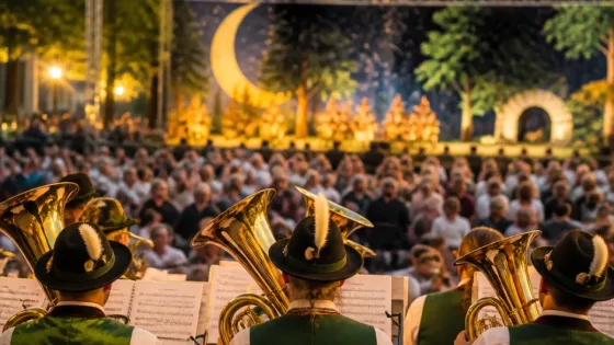 Schützenkapelle eröffnet Festspiele in Stockerau und feiert 50 Jahre