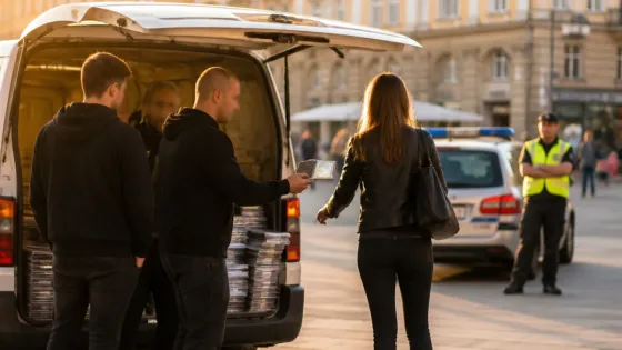 Sogenannte estnische Metal-Band in Graz: Polizei und Ordnungswache warnen vor aggressiver Verkaufsmasche