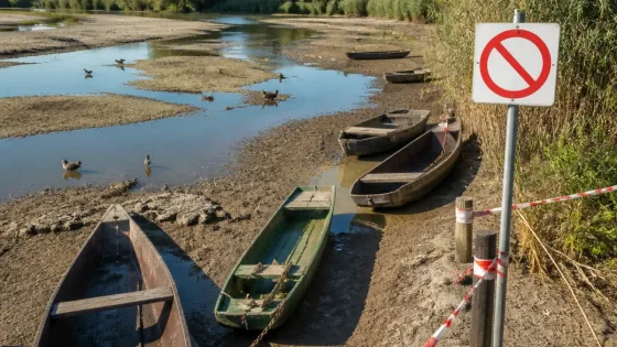 Stocherkahnfahrten im Taubergießen vorläufig untersagt – Schutzmaßnahmen wegen Trockenheit