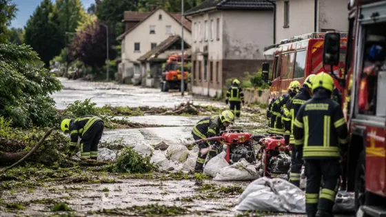 Unwetter trifft Knittelfeld: Feuerwehren im Einsatz – Keller, Straßen und Bäume betroffen