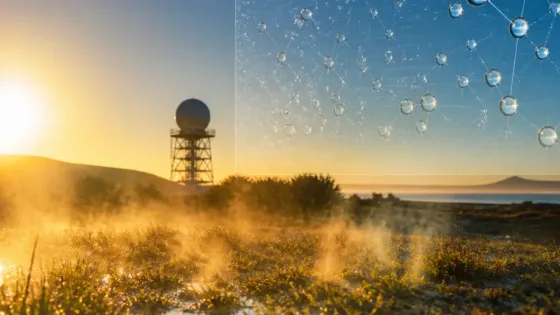 Wie aus Wasserdampf Regentropfen werden: neue Einblicke in die Entstehung von Regen