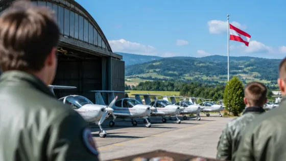 Zeltweg: 17 neue Militärpiloten nach Abschluss der Grundausbildung am Fliegerhorst