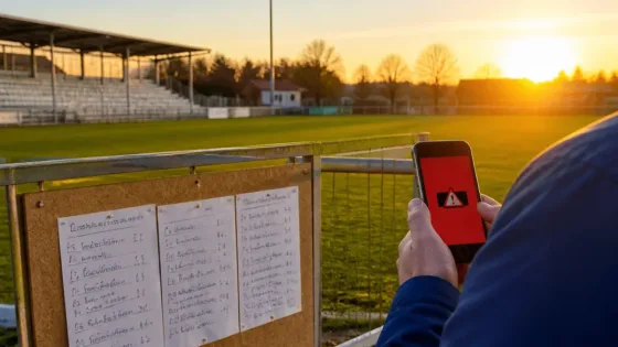 Zugriffssperre auf oefb.at beeinträchtigt Informationen zu Sierning