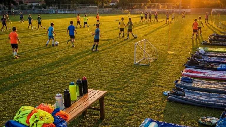 130 Nachwuchskicker beim SV Gössendorf: Fünf Tage Fußball, Teamgeist und Gemeinschaft