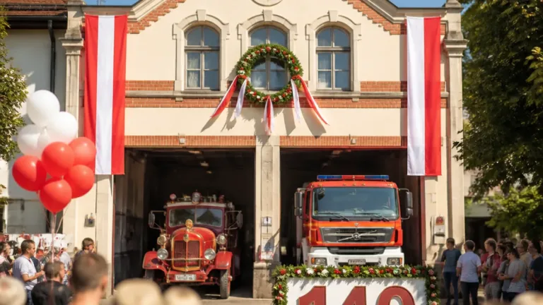 140 Jahre Freiwillige Feuerwehr St. Georgen: Denkmal, Einsatzbereitschaft und Ehrenamt