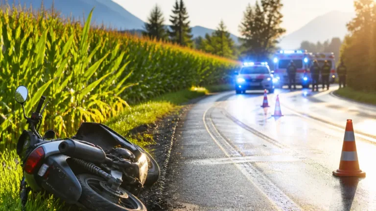 15‑Jähriger bei Alleinunfall in Wiesing verletzt – Unterinntaler Landesstraße zeitweise betroffen