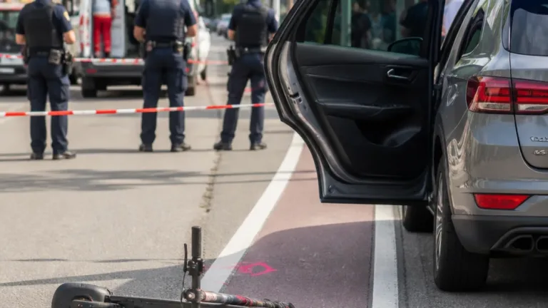 16‑Jähriger prallt mit E‑Scooter frontal in Polizisten – beide schwer verletzt