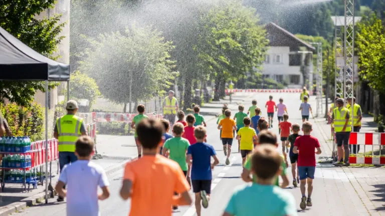 172 Schüler sammeln fast 14.000 Euro beim Ternberger Benefizlauf