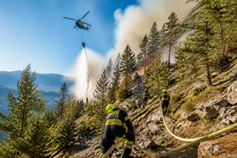 Waldbrand am Breiten Kopf: Hubschrauber und Feuerwehren im Dauereinsatz