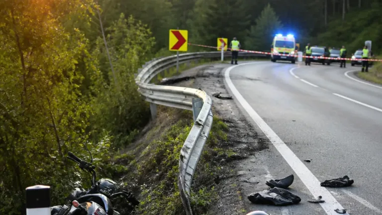 22-jähriger Biker bei Unfall auf B72 bei Bachl tödlich verunglückt