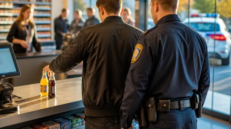 22-Jähriger in Villach geschnappt: Zwei Getränke in Hosentasche gefunden