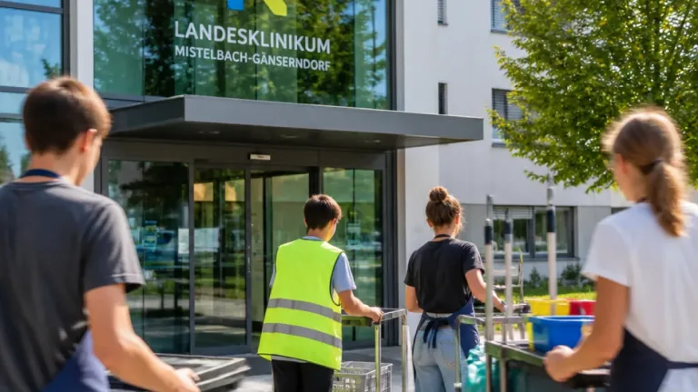 22 Jugendliche sammeln Praxiserfahrung: Ferialstellen im Landesklinikum Mistelbach-Gänserndorf