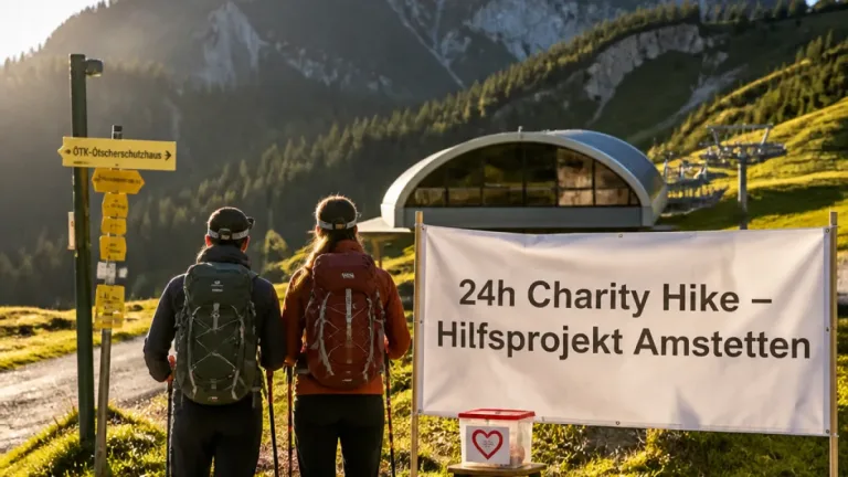 24‑Stunden‑Charity-Hike am Ötscher sammelt Spenden für Hilde‑Umdasch‑Haus
