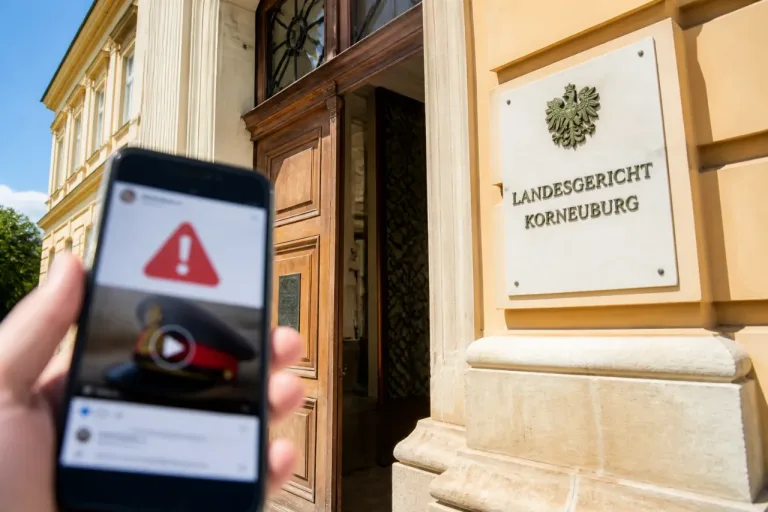 Korneuburg: Geschworene sprechen 28-Jährigen nach rechtsextremen Postings schuldig