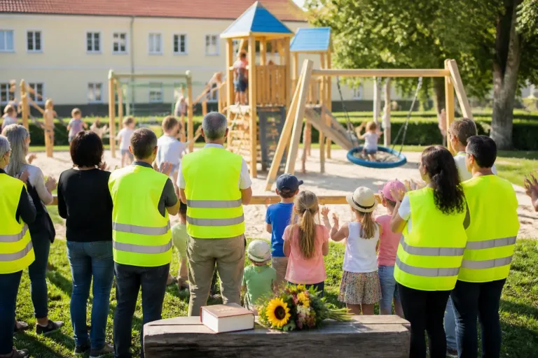 Neuer Spielplatz in Altruppersdorf eröffnet: Verein und Gemeinde stemmten Modernisierung