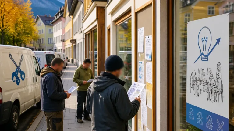 322 neue Firmen in Gmunden: Handwerk dominiert die Gründungswelle