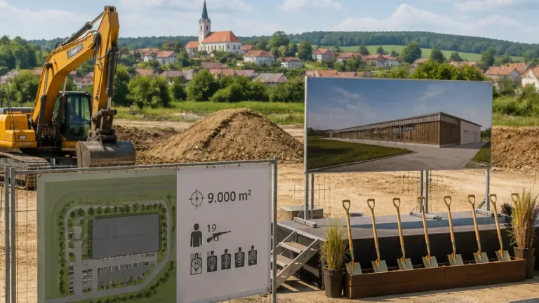 4,5 Millionen-Euro-Investition: Neues Schießzentrum in Haag startet Bau