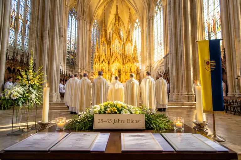 Priesterjubiläen mit Eferding-Bezug: Dank und Anerkennung im Linzer Mariendom