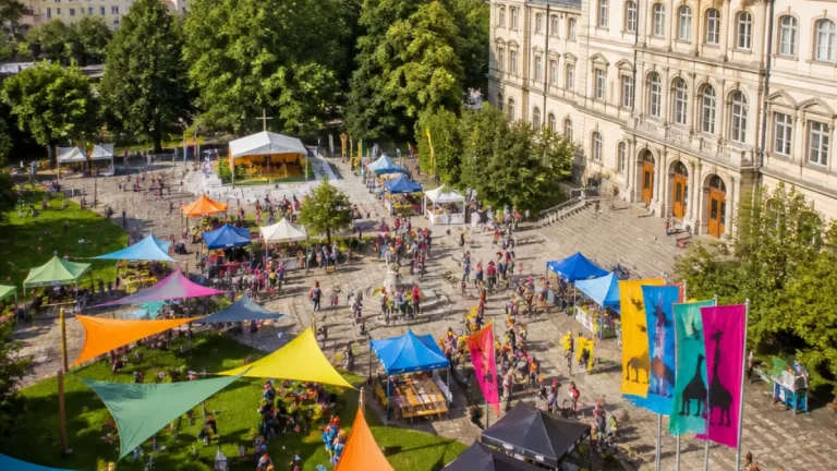 500 Kinder beim Kaleidio-Lager in Leoben: Spiel, Glaube und Stadtentdeckung