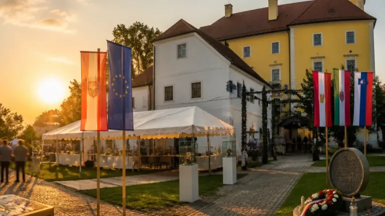 60 Jahre Schlösslverein Mogersdorf: Erinnerungspflege und Friedensbotschaft am Schlösslberg
