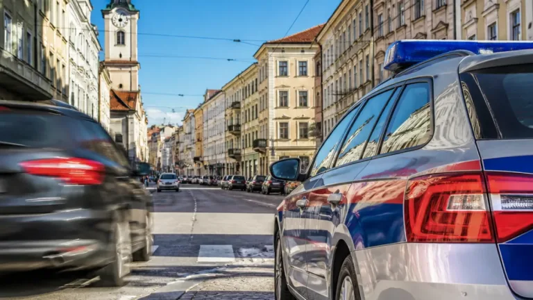 63‑Jähriger blockiert flüchtenden Fahrer – Polizei stoppt Verdächtigen in Wels