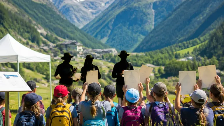 77 Viertklässler schließen vierjährige Nationalpark-Begleitung in Mallnitz ab