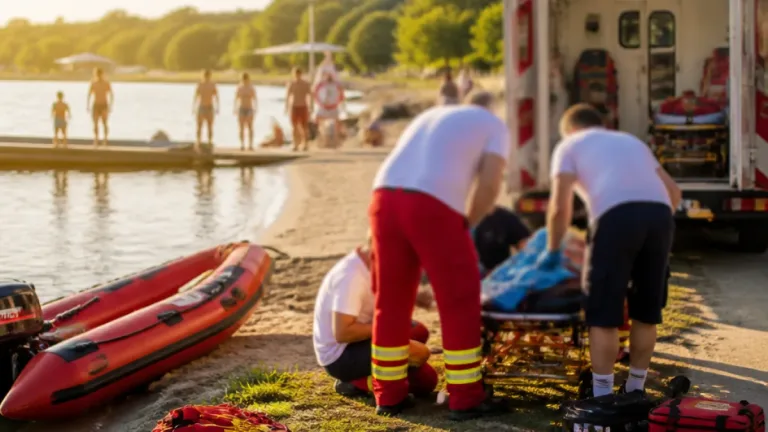 83‑Jährige ertrinkt beim Schwimmen im Neufelder See — Reanimation bleibt erfolglos