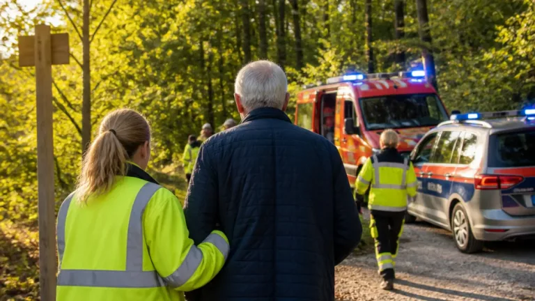 87‑Jähriger nach Suche bei Reinberg fußläufig wohlbehalten aufgefunden