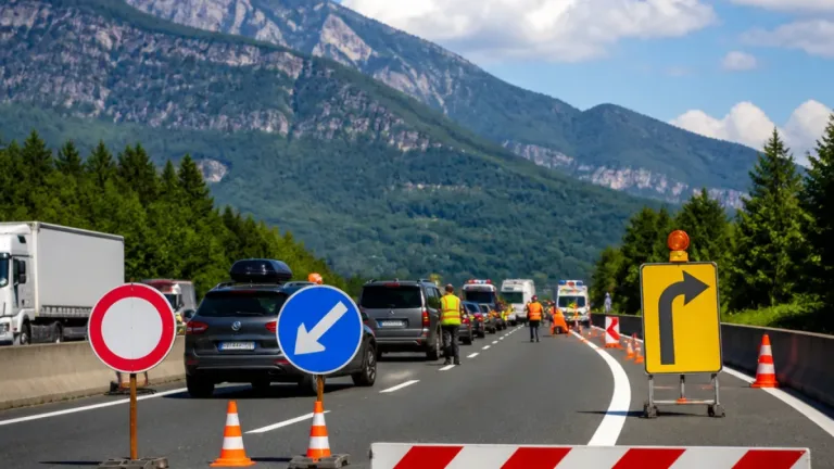 A10: Ab- und Auffahrten bei Kuchl und Golling an starkem Reisesamstag gesperrt