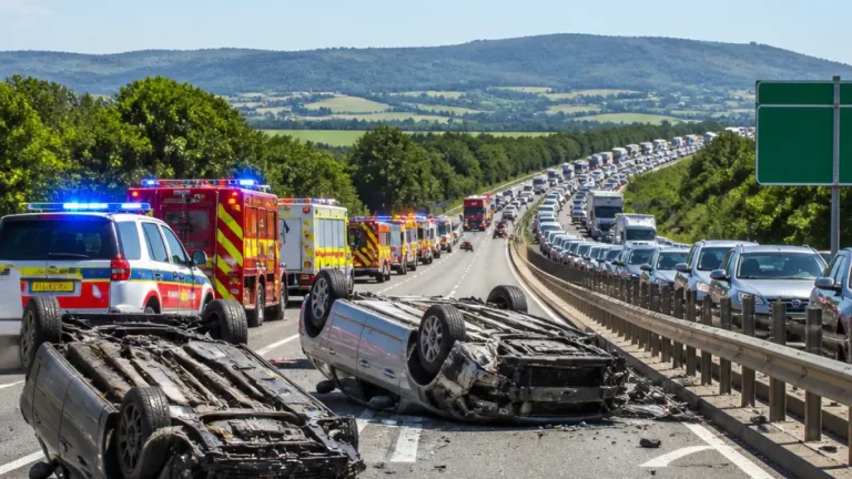 A5-Unfall bei Rastatt: Verkehrsbeeinträchtigung mit Folgen auch für Reisende aus Baden