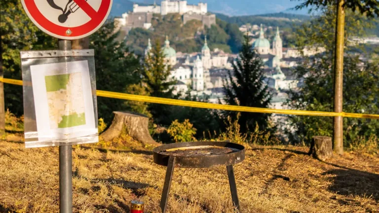 Ab Donnerstag: Stadt Salzburg führt landesweite Waldbrandschutzverordnung ein