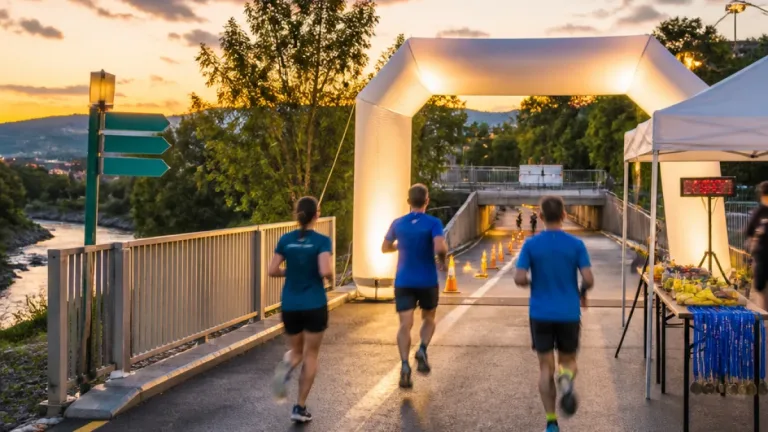 After-Work-Firmenlauf in der VARENA: Dreierteams laufen 5,3 km am 2. September