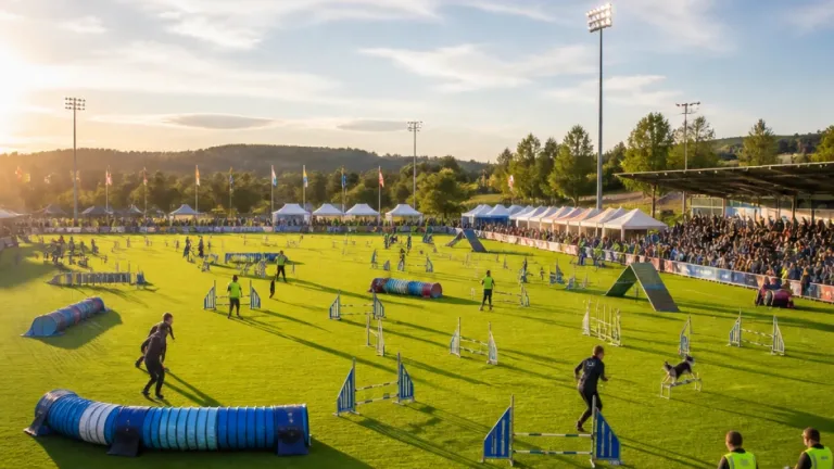 Agility-Wochenende macht Ansfelden zum Treffpunkt für Hundesport