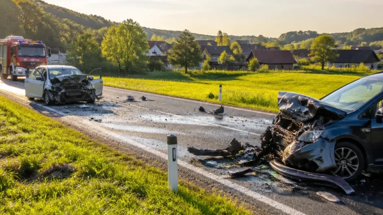 Alkolenker gerät auf Gegenfahrbahn: Ein Toter bei Frontalkollision in Ardagger