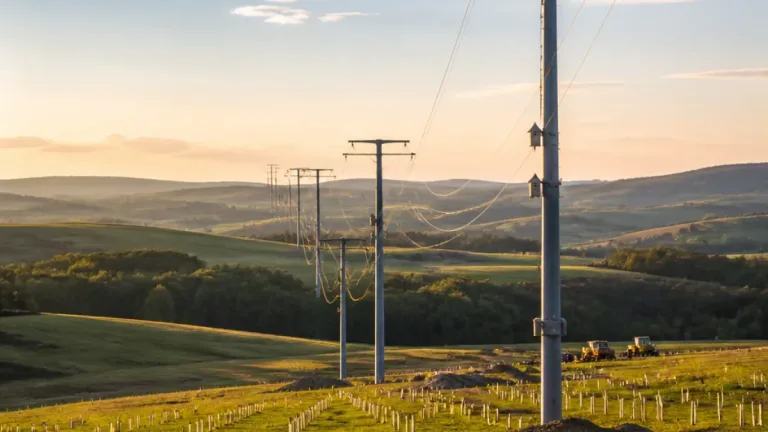 Alle 141 Masten aufgestellt: Meilenstein für neue 110-kV-Leitung durch Oberpullendorf