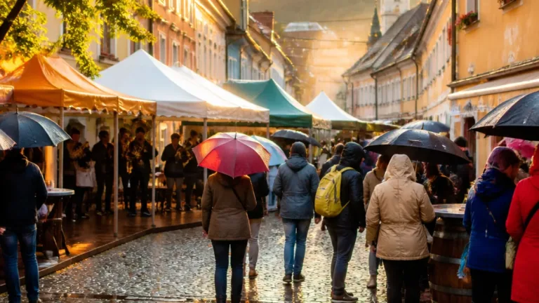 Altstadtfest „Gasseln“ in Murau trotz Gewitterregen gut besucht