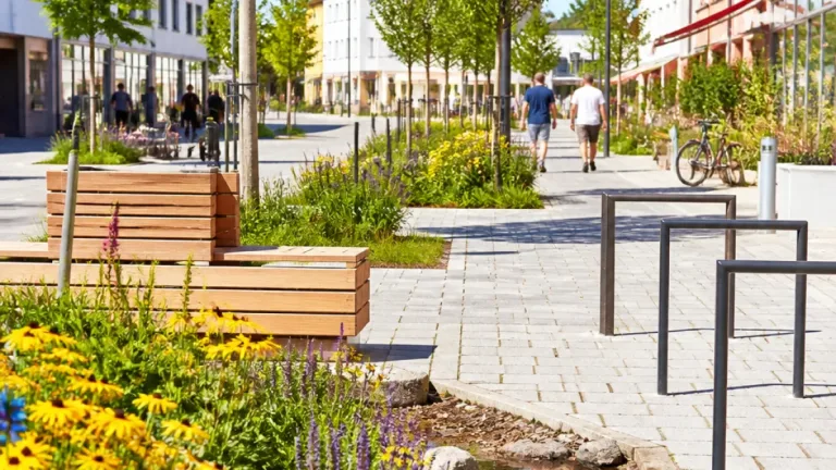 Amstetten erhält Landesförderung: Fußgängerzone klimafit und biodiverser gestaltet