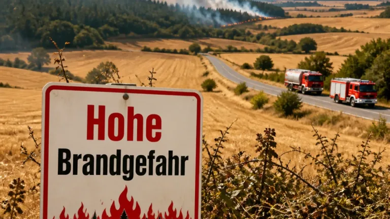 Anhaltende Trockenheit erhöht Brandgefahr im Bezirk Oberpullendorf