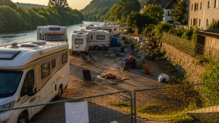 Anrainer klagen über unerlaubte Campingaktivität an der Steyr – BH kündigt Verfahren an