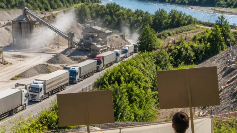 Anrainer und Gemeinderat kritisieren Ausweitung des Kiesabbaus in St. Niklas