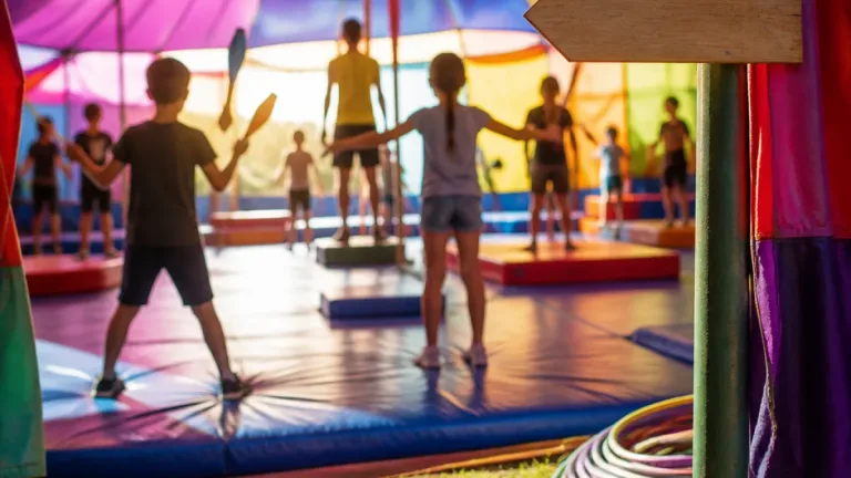 Ansfelden: Zirkusschule vom Circus Louis Knie begeistert Hunderte Kinder
